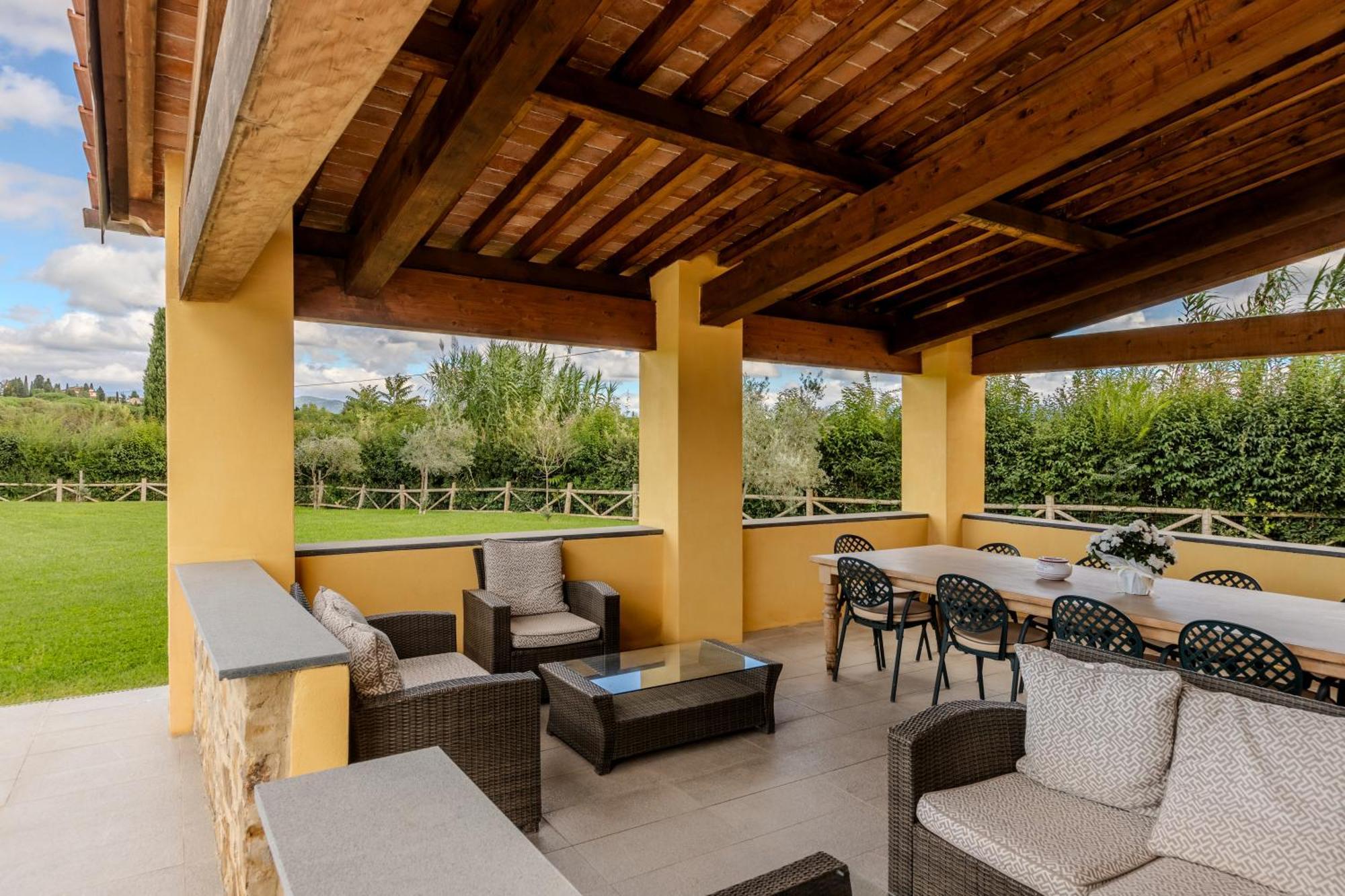 Villa Tolomei Hotel & Resort Флоренція Екстер'єр фото The Pergola