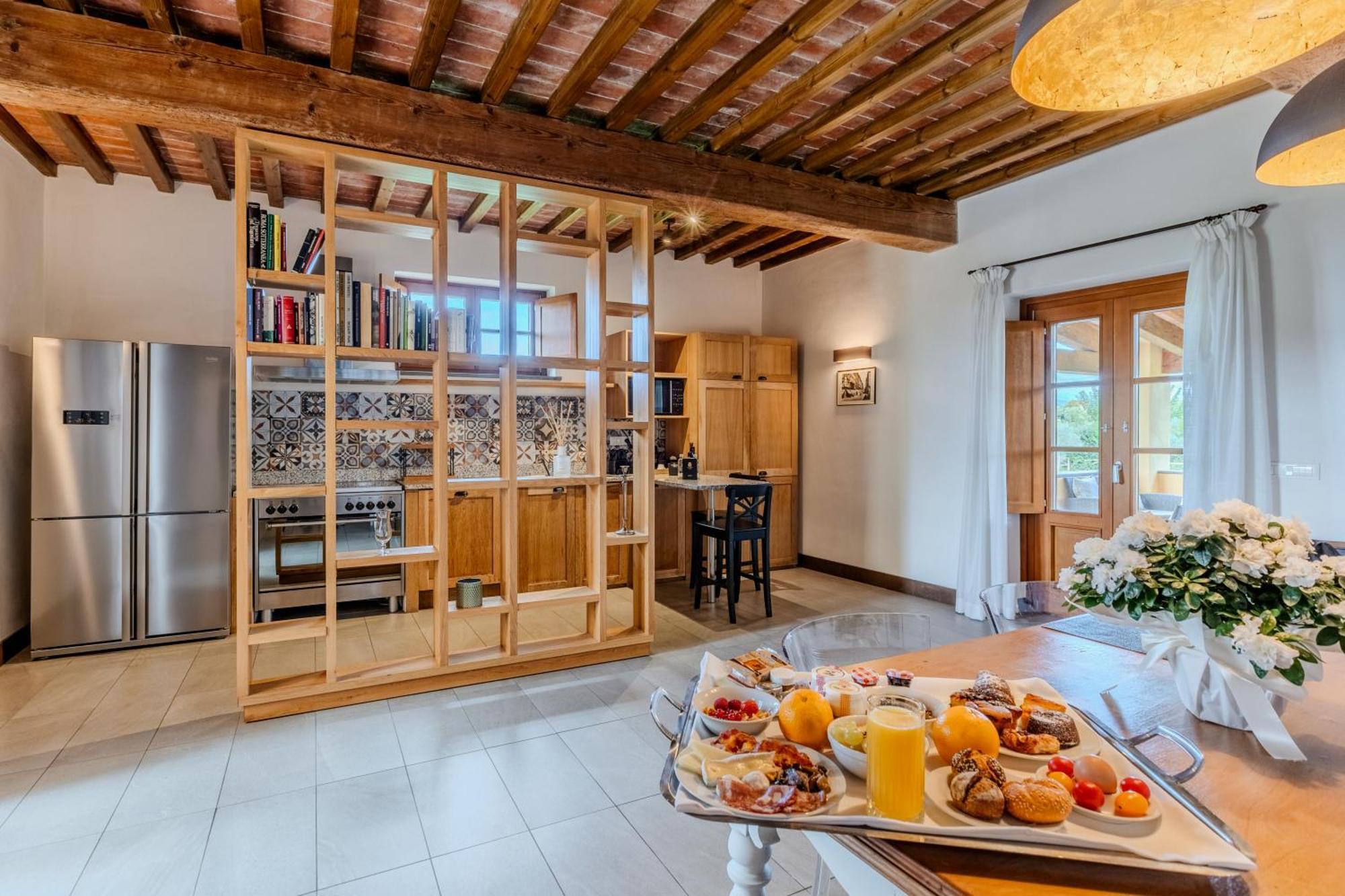 Villa Tolomei Hotel & Resort Флоренція Екстер'єр фото The kitchen