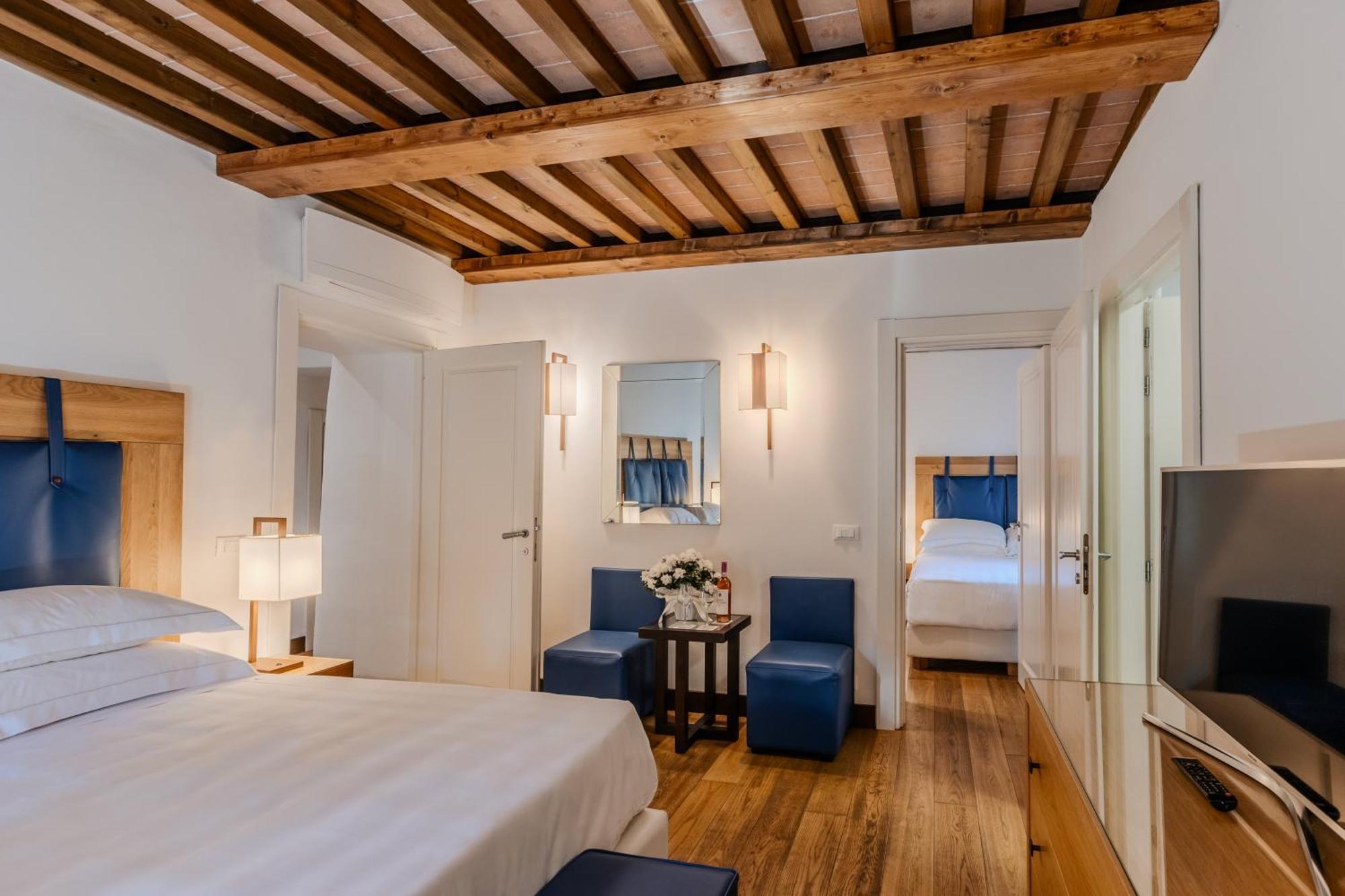 Villa Tolomei Hotel & Resort Флоренція Екстер'єр фото Family room